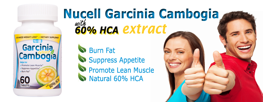 Nucell Garcinia Cambogia with 60% HCA Weight Loss
